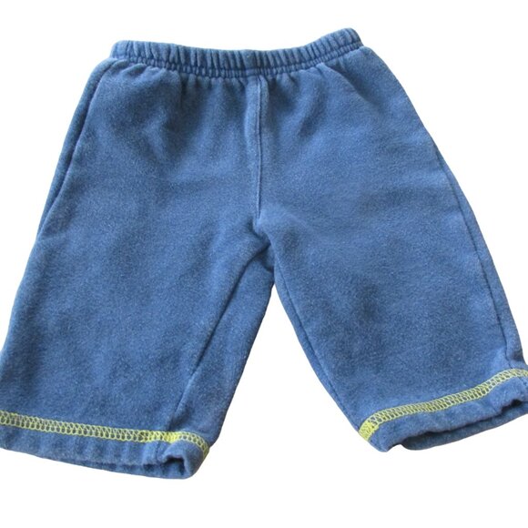 Boys Pull On Sweatpants Size 3-6M Blue Elastic Jogger‎ Infant Bottoms - Picture 1 of 3